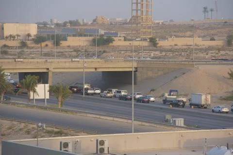 Panoramic of Al Khobar, Eastern Saudi Arabia Stock Photos