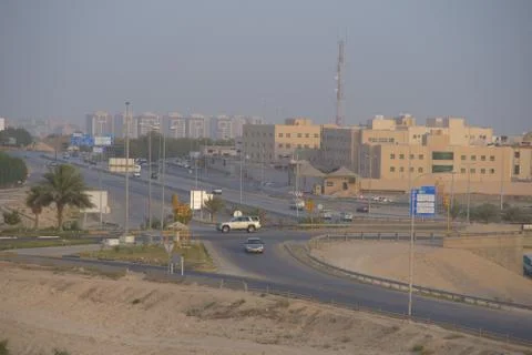 Panoramic of Al Khobar, Eastern Saudi Arabia Foto stock