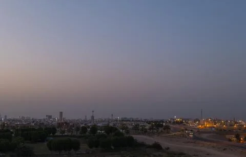 Panoramic of Al Khobar, Eastern Saudi Arabia Fotos Stock