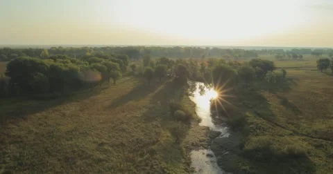 Panoramic Autumn landscape. Stock Footage 60062004