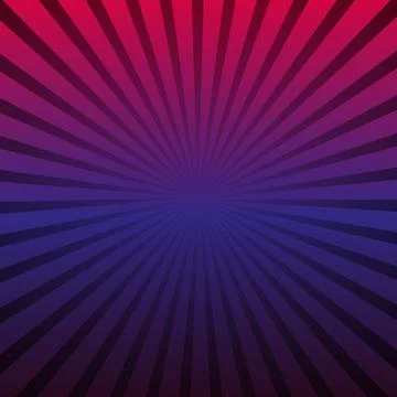 Panoramic background abstract rays of the sun around - illustration Stock Illustration