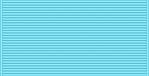 Panoramic background blue garage doors, horizontal lines - Vector Stock Illustration