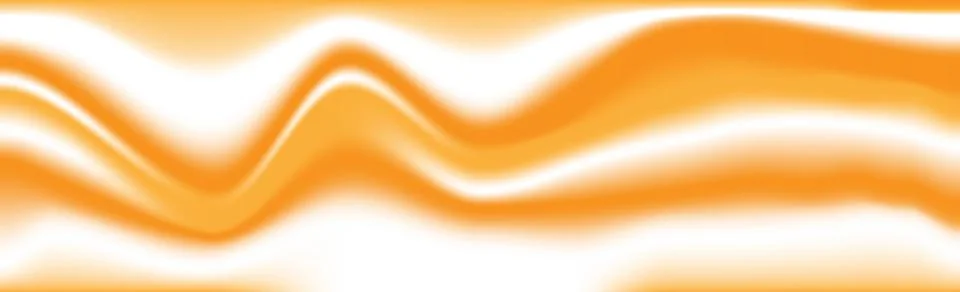 Panoramic background white - red wavy lines gradient web template - Vector Illustrazione stock