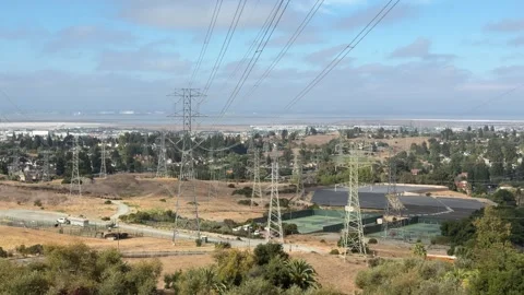 Panoramic Bay Area View From Mission Peak Hiking Trail Видео 345001183