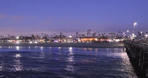 Panoramic of the Beach Stock Footage 101671758
