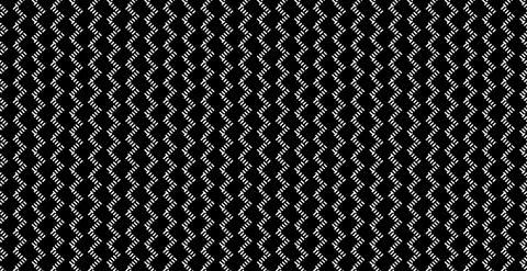 Panoramic black wicker background, repeating elements - Vector Stock Illustration