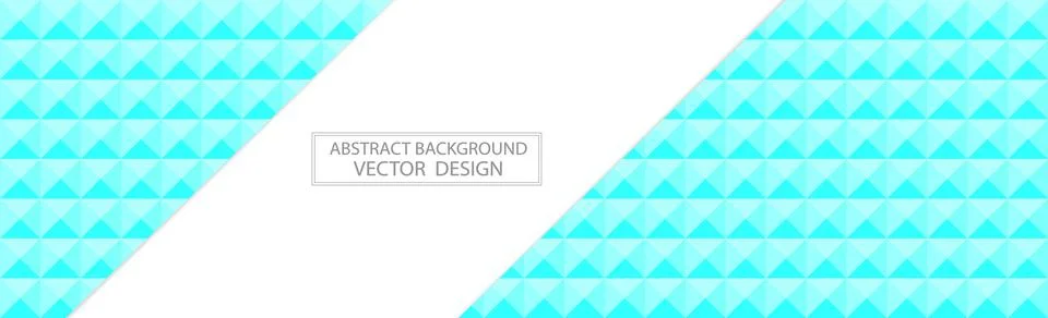 Panoramic blue web background template of many identical squares - Vector Illustrazione stock