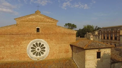 Panoramic cathedral Stock Footage 79582853
