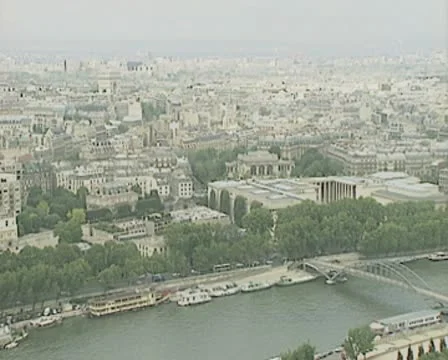 Panoramic of city view Video stock 8918628