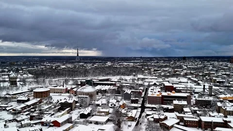 Panoramic city view. Видео 331614061
