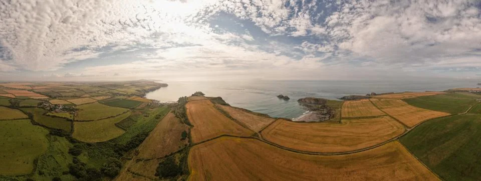 Panoramic Coast Foto stock
