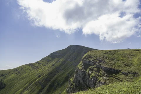 Panoramic Corno alle Scale Stock Footage 204738164