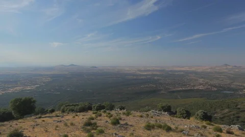 Panoramic of a Countryside View 스톡 동영상 108674253