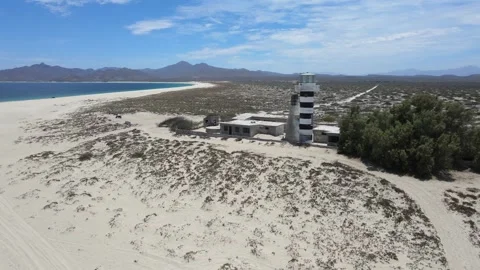 Panoramic drone footage of Punta Arena. Stock Footage 336510110