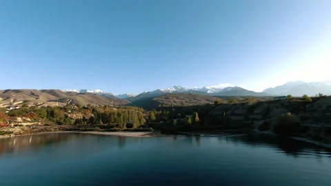 Panoramic drone view of nature landscape , panoramic landscape aerial view Stock Footage 339033995