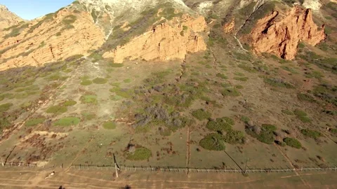 Panoramic drone view of nature landscape , panoramic landscape aerial view Stock Footage 339035683