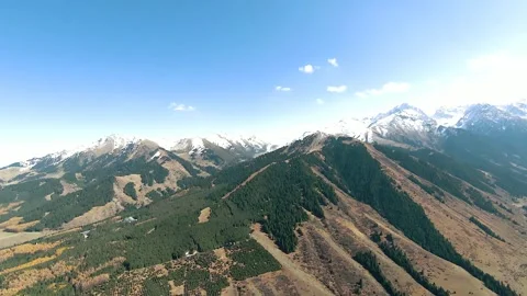 Panoramic drone view of nature landscape , panoramic landscape aerial view Stock Footage 339035904