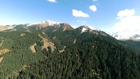 Panoramic drone view of nature landscape , panoramic landscape aerial view Stock Footage 339035981