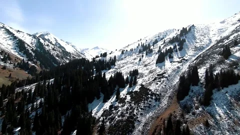 Panoramic drone view of nature landscape , panoramic landscape aerial view Stock Footage 339036750