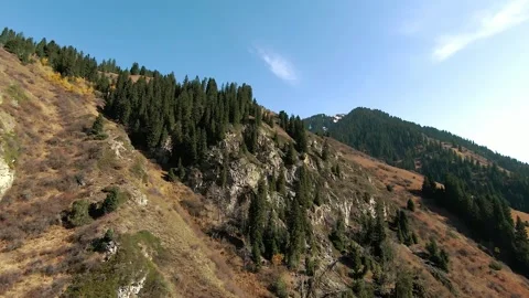 Panoramic drone view of nature landscape , panoramic landscape aerial view Stock Footage 339037070