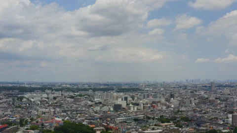 Panoramic Drone View of Tokyo_12 Stock Footage 133293408
