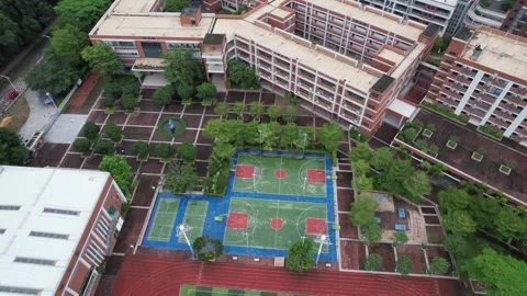 Panoramic Footage of Campus Environment Stock Footage 339307351