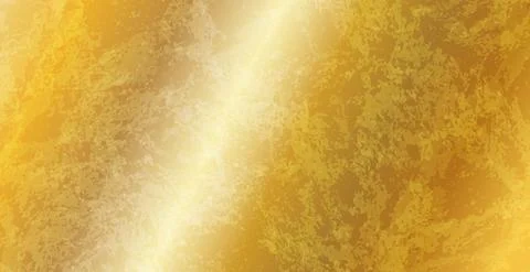 Panoramic gold background covered with rust - Vector Stock Illustration