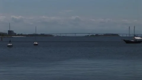 Panoramic Guanabara Bay Stock Footage 314850835