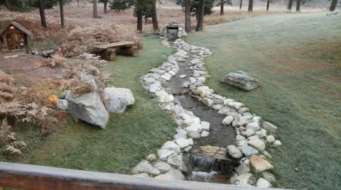 Panoramic Hobbit Land Stock Footage 40810799