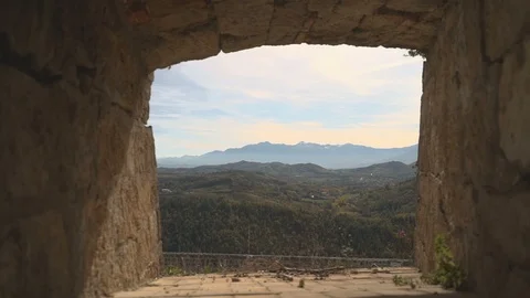 Panoramic Hole in a Wall Video stock 85483843