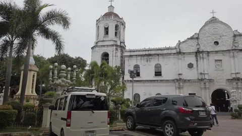 Panoramic Hyperlapse I Cebu Metropolitan Cathedral I Asia Stock-Footage 159781655