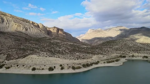 Panoramic lake landscape Stock Footage 239267833