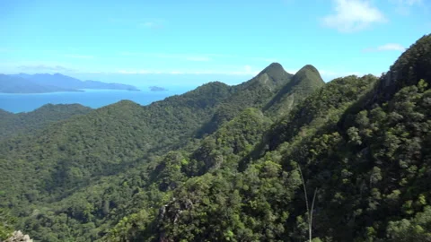 Panoramic Langkawi Stock Footage 151027115