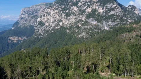 Panoramic mountain view Stock Footage 114354875