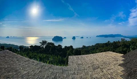 Panoramic Ocean Vista Stock Photos