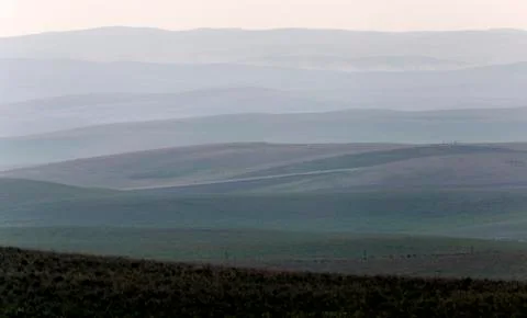 Panoramic Prairie View 写真素材