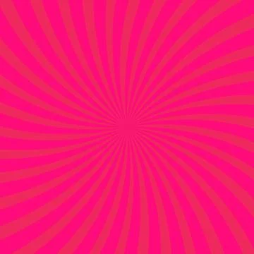 Panoramic red comic zoom with lines - Vector Stock Illustration