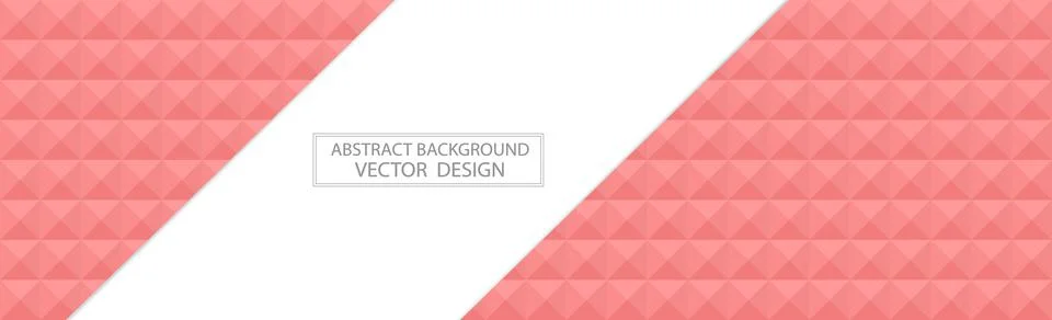 Panoramic red web background template of many identical squares - Vector Stock Illustration