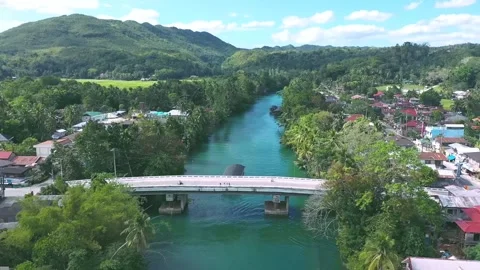 Panoramic river of the Philippines - Bohol loboc - river cruise Vidéo 201126103