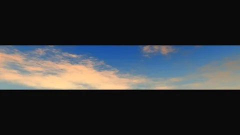 Panoramic Rotating View Of The Sky Stock Footage 93782354