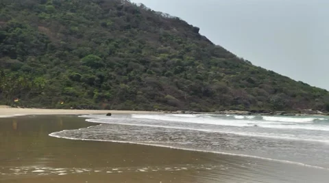 Panoramic Sea view Stock Footage 42976324