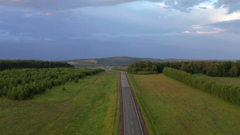 Panoramic shooting of the area. Stock Footage 113647265