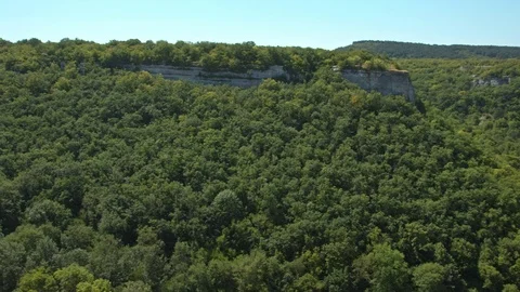 Panoramic shooting of a mountain Stock Footage 80402958