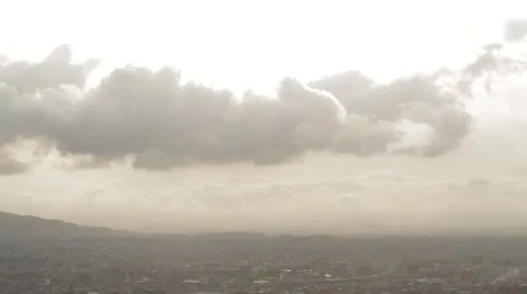 Panoramic Shot of Downtown Bogota Stock Footage 45237348