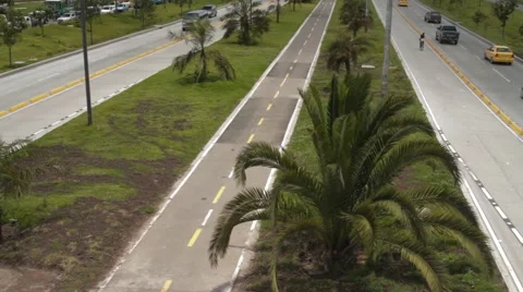 Panoramic Shot of Eldorado Avenue next to 68th avenue Stock Footage 42268398