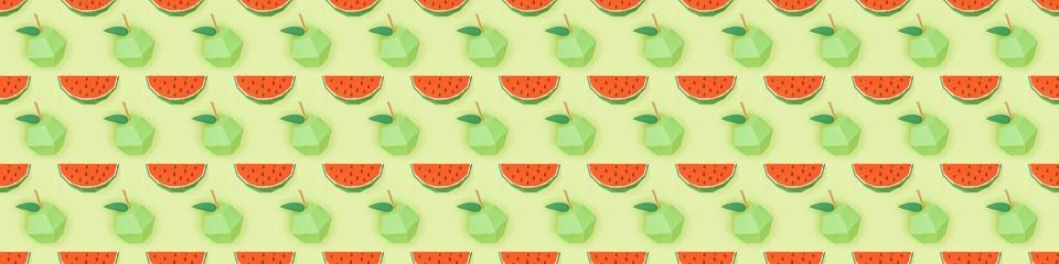 Panoramic shot pattern handmade cardboard Stockillustratie