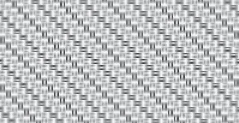 Panoramic Silver Metal Wicker Background, Repeating Elements - Vector イラスト素材