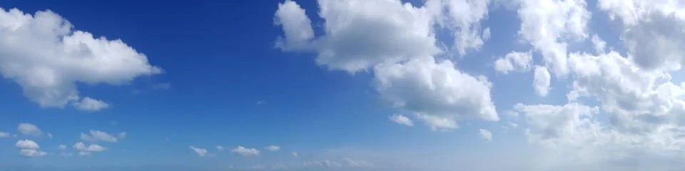 Panoramic sky Stock Photos