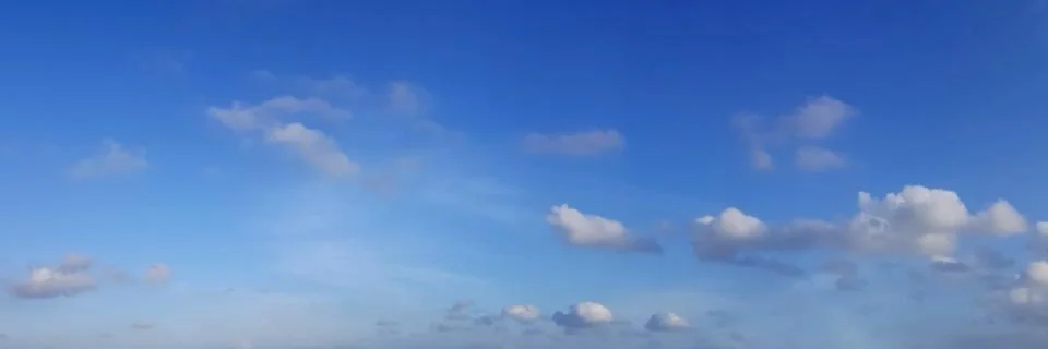 Panoramic sky Stock Photos