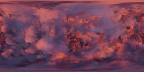 Panoramic Sunset Clouds in 360 VR Virtual Reality 02 Vidéo 140519745